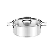 Casserole dish with lid, stainless steel, 18 cm/1.75 L, Signature