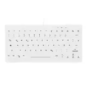 Contour Design Active Key Contour QuickClean Medical Keyboard IP68 Mini Wired White DE C4112