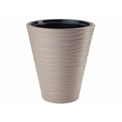 eoshop Pokrov za cvetlični lonec SAHARA plastika mat d40x44cm