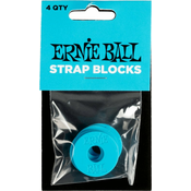 Ernie Ball Strap Blocks Strap-locks Blue