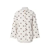 Hailys Bluza Ro44bina ecru/temno rjava