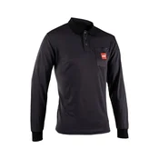 Majica Leatt Polo LS Team, črna (XXL)