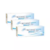 Johnson & Johnson 1-DAY Acuvue Moist for Astigmatism (90 leća) Dioptrije: -1.25, Zakrivljenost: 8.5, Promjer: 14.5
