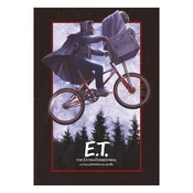 E.T. art print filmski plakat, A3