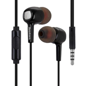 DEEPBASS Slušalice 3/5mm D-150/ crna