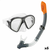 Naočale za Ronjenje s Dihalicom Intex Reef Rider Plava
