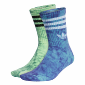 ADIDAS ORIGINALS Nogavice TIE DYE, modra, zelena