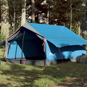 vidaXL Šator za kampiranje za 2 osobe plavi 193 x 122 x 96 taft 185T