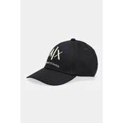 Armani Exchange baseball kapa moška bombažna