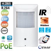 KJB Mini PoE IP kamera 2 MP z IR nočnim vidom, 3.6mm