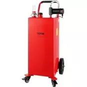 VEVOR Rezervoar za prenos goriva Diesel 30 galonov 561x563x1179 mm rdeč