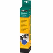 Spirala, plasticna, 10 mm, 41-55 listova, FELLOWES, 25 kom, plava 5330902