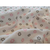PREM Bombažna tetra brisača Flower Cotton, 90/100 cm