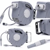 shumee Avtomatski kolut za vrtno cev 15m+1,5m 1/2 KD2082