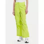 adidas by Stella McCartney Spodnji del trenirke Woven JG5783 Zelena Loose Fit
