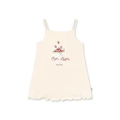Konges Slojd obleka bombažna FAMO STRAP DRESS GOTS