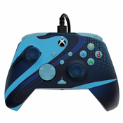 PDP XBOX WIRED CONTROLLER REMATCH - BLUE TIDE GLOW IN THE DARK - 708056071318