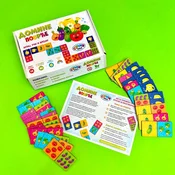 Clever Kids Drvene Domine Povrce