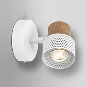 OSRAM stenski reflektor CORK, bel, višina 10 cm, z možnostjo zatemnitve, GU10 - Dnevna soba/jedilnica - Kovina