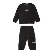 ADIDAS SPORTSWEAR Športna trenirka črna/bela