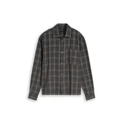 TOM TAILOR DENIM Srajca kremna/antracit/črna
