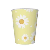 Polmak Papirnati kozarci - Rumene marjetice 250 ml