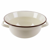 Orion Bež emajlirana kuhinjska posoda RJAVA 26 cm, 2,5 l