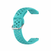 BStrap Silicone Dots pašček za Garmin Venu 2S, teal