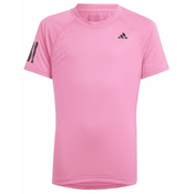 Majica kratkih rukava za djevojcice Adidas G Club Tennis Shirt - pulse magenta