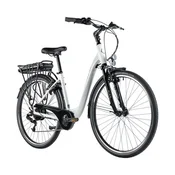 Leader Fox Elektrokolo Park City 28 Bela - Zadnji Motor, Hlinik 540Wh
