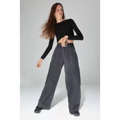 Ženske hlače Trendyol High Waist