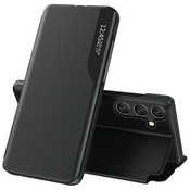 Etui Edge View za Samsung Galaxy A36 - črn