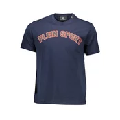 PLEIN SPORT MEN'S SHORT SLEEVE T-SHIRT BLUE