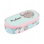 Pusheen plava ovalna pernica 23x9,5x6 cm