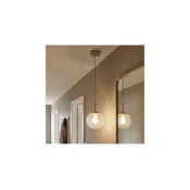 Brilagi - Luster na sajli STELLA 1xE27/60W/230V precnik 15 cm bež/zlatna