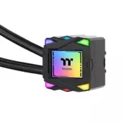 Thermaltake tecni hladnjak, LA360 ARGB LC Sync, AIO 360 mm, PWM 600 ~ 2500 RPM, crni
