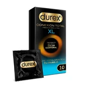 Durex – Total Connection kondomi brez lateksa XL 10 kos