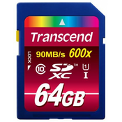 TRANSCEND SD 64GB XC SPD Class UHS1