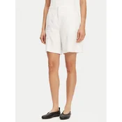 Calvin Klein Jeans Bermuda kratke hlače J20J225219 Bela Relaxed Fit