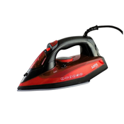 Sarex SR-3500 Luna Pegla na paru, Kermicka podloga, 2200W, 400ml rezervoar, Crno-crvena