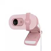 Logitech Brio 100 Full HD webcam Rosé – incl. lighting correction