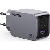 Ugreen Nexode Pro 65W USB-C Ladegerät 3-Ports Mini GaN Schnellladegerat