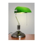Brilagi - Stona lampa BANK OFFICE 1xE27/60W/230V crna/srebrna/zelena