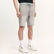 Cropp - Teksas šorts džogersice - light grey