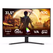 AOC G4 C32G42ZE computer monitor 80 cm (31.5) 1920 x 1080 pixels Full HD LED Black, Red