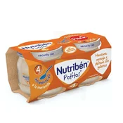 Banana, orange and biscuits in a jar Nutribén 2 packs of 190 g
