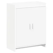 vidaXL omara za čevlje z vrati Bela 73,5 x 36 x 92 cm Inženirski les