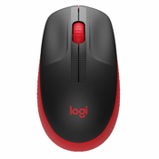 Logitech M190 Bežicni miš, Opticki, 1000 DPI, Crni