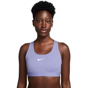 Nike Womens Swoosh Medium Support Bra, Lilac Ice/White - XS