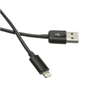 C-Tech Kabel USB 2.0 Lightning (IP5 in višje) za polnjenje in sinhronizacijo, 2 m, črn